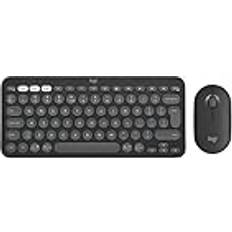 Logitech Pebble 2 Combo Graphite Keyboard Mouse