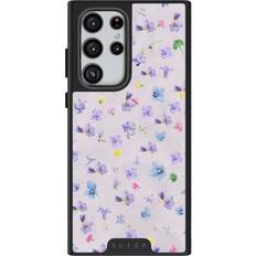 Burga Wildflower Samsung Galaxy S23 Ultra Case, Elite Gunmetal