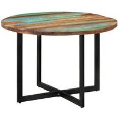 Teaks Dining Tables BERKFIELD HOME Solid Wood Reclaimed Multi Dining Table