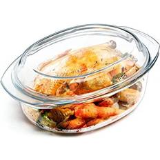 Oval with lid
