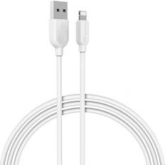 Borofone usb 8-pin 3m 2,4a ladekabel datenkabel handy für apple iphone Weiß