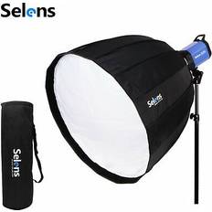 Nylon Studio Lighting Selens Parabolic Umbrella Softbox Bowens Mount