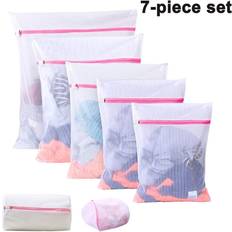 Clothing Care HKHBJS 7 Pcs Set Reusable Laundry Bag Made Of Large Mesh For Lingerie