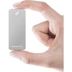 Sabrent External Hard Drives Sabrent Rocket Nano 1TB USB 3.2 10Gb/s External Aluminum SSD Silver SB-1TB-NANO