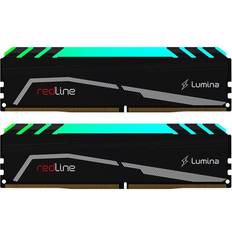 Mushkin Mushkin Enhanced Redline Lumina RGB 32GB 2 x 16GB 288-Pin PC RAM DDR5 6400 PC5 51200 Desktop Memory Model MLA5C640BGGP16GX2