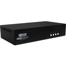 Tripp Lite Secure KVM Switch 4-Port DisplayPort Dual Monitor CAC NIAP PP3.0