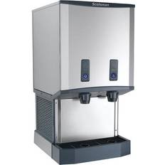 Ice Makers Scotsman HID540WB-1 22" Meridian Countertop Water Cooled Nugget Ice Machine and Dispenser with Ice and Water 500 lbs. Daily Capacity 40 lbs. Storage