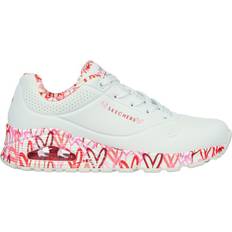 Schuhe Skechers Uno W - White/Red/Pink