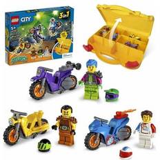 LEGO City Stuntz Value Set 3 Minifigures 3 Bikes and Carrying Case 66707