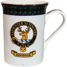 Tea Davidson Clan Crest Fine Bone Tea