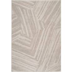 Loomed Abstract Beige