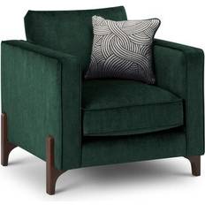 Oak Furnitureland Armchairs Oak Furnitureland Dark Feet & Fabric Sofas Jude Armchair