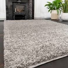 Carpets & Rugs Loomed Silver Value Shaggy