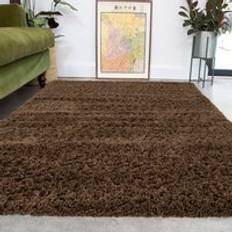 Loomed Super Soft Shaggy Brown