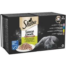 Sheba 32x85g Mixed Selection in Gravy Sauce Lover Trays Cat Food