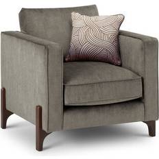 Oak Furnitureland Armchairs Oak Furnitureland Dark Feet & Cedar Fabric Sofas Jude Armchair