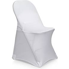 Loose Chair Covers Lann's Linens Lann's Linens 100pc Loose Chair Cover White