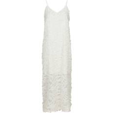 Neo Noir Clia Fringe Dress - White