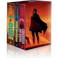 Dune frank herbert Dune Boxed Set: Dune, Dune Messiah, and Children of Dune (Hardcover, 2023)