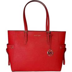 Michael Kors Gilly Large Saffiano Leather Tote Bag - Bright Red