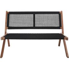 Black Garden Benches Safavieh Kobina Patio Garden Bench