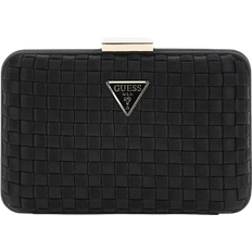 Guess Twiller Woven Clutch - Black