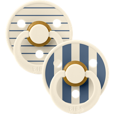 Bibs Ivory Steel Blue Mix 2-Pack