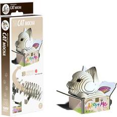 Eugy Cat Mocha 3D Craft Kit