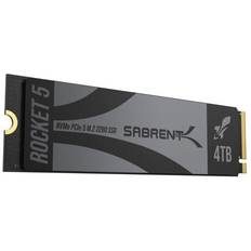 Sabrent Rocket 5 4TB Advanced Performance Internal M.2 PCIe GEN 5 14GB/s X4 NVMe SSD (SB-RKT5-4TB)