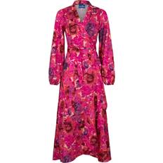 Lara Dress - Pink Garden