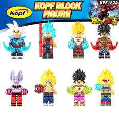 Xurikcoo Style A 8pcs 16PCS Dragon Ball Minifigure Fit Lego Building Block Toy UK