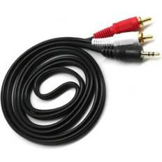 HOD Electronics Cable 3.5Mm Jack On Rca To Aux Connector Cables