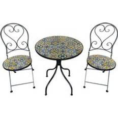 Red Bistro Sets Suntime Marrakesh Bistro Set, 1 Table incl. 2 Chairs