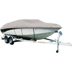 Covermate ALUMAWELD X 21LE DCPRT MOTOR GDE TROLL MOTOR Boat Cover in Grey