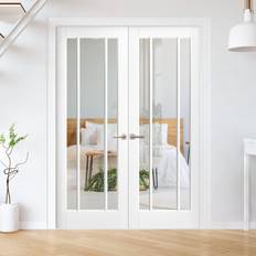 Liberty Doors Liberty Primed Toledo Interior Door Clear Glass S 0502-Y (x)