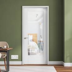 Liberty Doors Liberty White Primed Interior Door Clear Glass (x198.1cm)