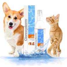 Clorexyderm 4% Antiseptic Spray for Dogs & Cats Antibacterial & Antifungal Itchy Skin Relief