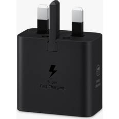 Samsung Travel Adapter Plug, USB Type-C No Cable 25W, Black