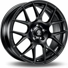 Bilfälgar Sparco Pro Corsa Matt Black 7.5 x 17 4/108 ET20 CB65.1