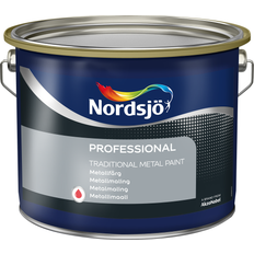 Nordsjö Metallfärger - Utomhusfärger Målarfärg Nordsjö TRADITION PRO Metallfärg Svart 2.5L