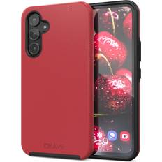 Crave Dual Guard for Samsung Galaxy A54 Shockproof Protection Dual Layer for Samsung Galaxy A54 Red