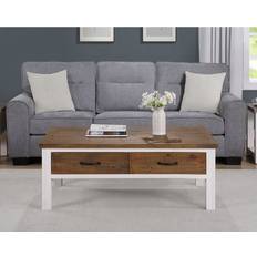 Baumhaus Splash Of White Legs Coffee Table
