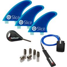 2024 S5 FCS Fins & 6ft Leash Surfboard Essentials Bundle SLI