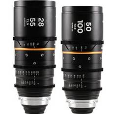 Camera Lenses Laowa Nanomorph S35 Zoom 28-55mm, 50-100mm Amber 2-Lens Bundle