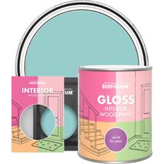 Paint Rust-Oleum Interior Gloss Finish Wood Paint Blue