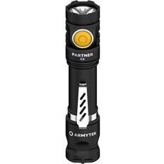 Armytek ArmyTek Partner C2 Magnet USB Warm LED Taschenlampe mit Gürtelclip, mit Holster akkubetrieben 1020 lm 118 g