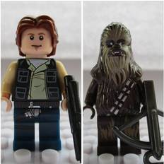 Xurikcoo Style B Star Wars Toys Mini Action Figures Fit Lego Sets Han Solo Chewbacca