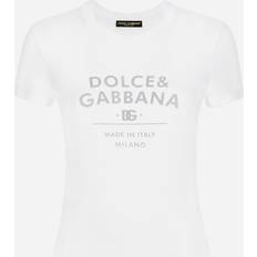 Dolce & Gabbana T-paidat Dolce & Gabbana Jersey T-shirt with lettering