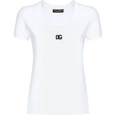 Dolce & Gabbana Femme T-shirts Dolce & Gabbana Jersey T-Shirt White