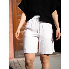 Selected Housut & Shortsit Selected Slfviva Shorts - Valkoinen